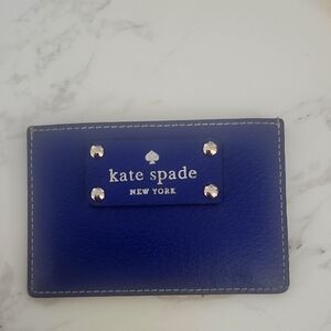 Kate Spade Blue Card Holder